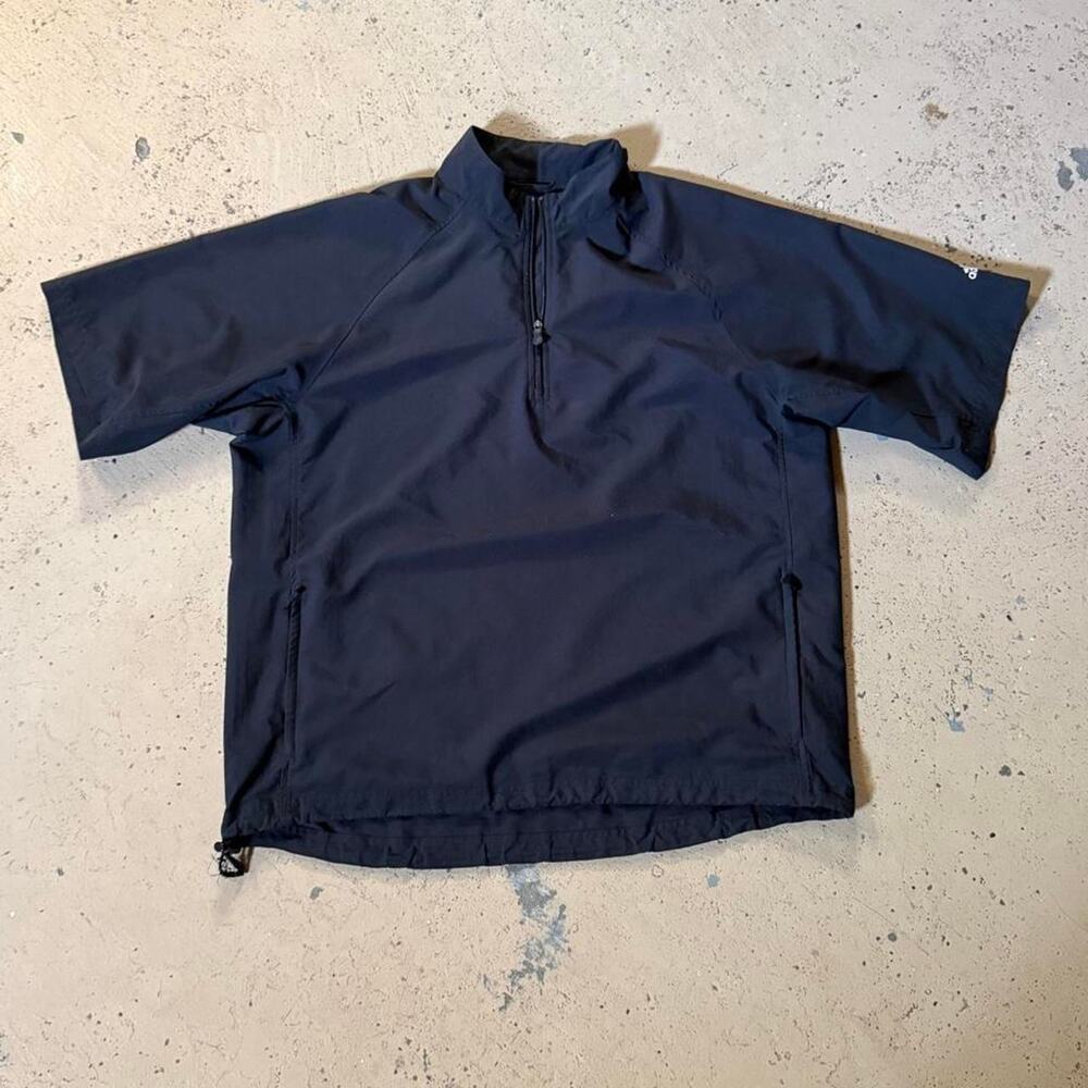 Vintage y2k adidas black quarterzip